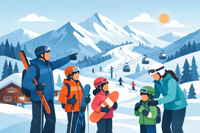 Wo Skiurlaub mit Kindern wirklich passt