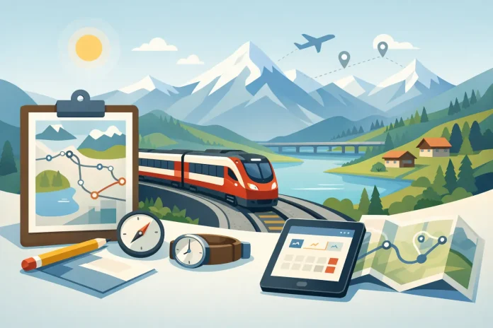 Zugreise durch die Schweiz richtig planen Zugreise durch die Schweiz richtig planen