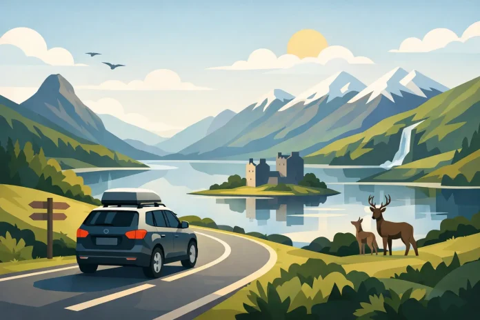 Schottland Highlands Roadtrip: Route & Tipps