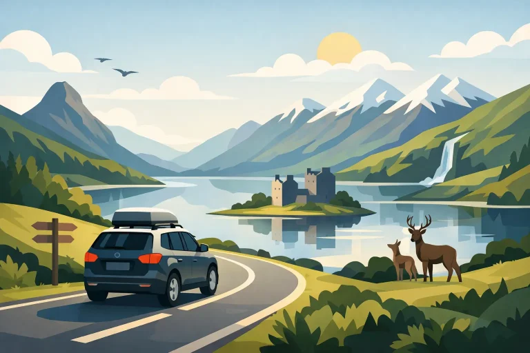 Schottland Highlands Roadtrip: Route & Tipps