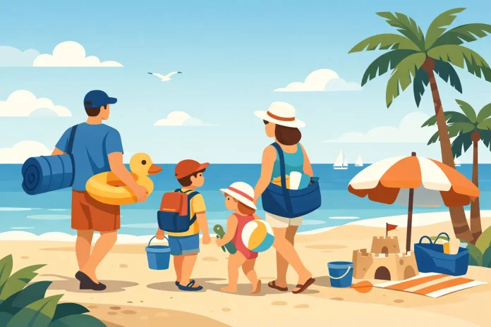 Strandurlaub mit Kindern organisieren leicht gemacht Strandurlaub mit Kindern organisieren leicht gemacht
