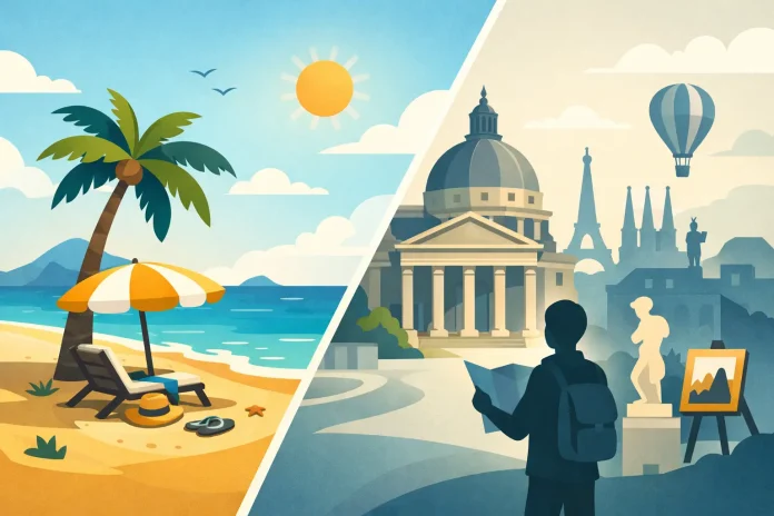 Strandurlaub oder Kulturreise? So findest du dein Ziel