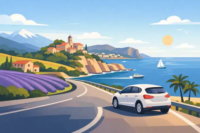 Beispielroute Südfrankreich mit dem Auto Beispielroute Südfrankreich mit dem Auto