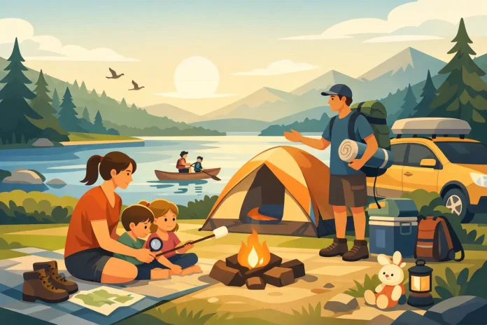 Campingurlaub mit Kindern planen: entspannt starten Campingurlaub mit Kindern planen: entspannt starten