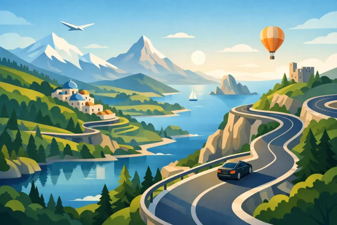 Die schönsten Panoramastraßen in Europa Die schönsten Panoramastraßen in Europa