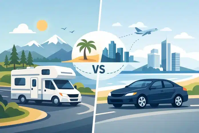 Wohnmobil oder Mietwagen Rundreise? So entscheiden Sie