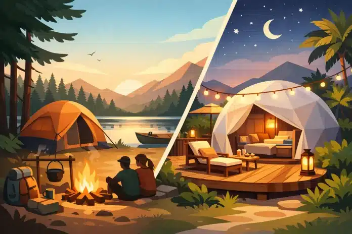 Camping oder Glamping Urlaub: Was passt zu dir?