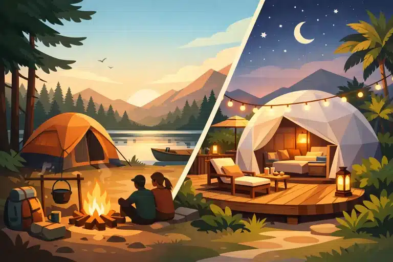 Camping oder Glamping Urlaub: Was passt zu dir?