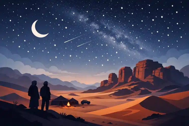 Reisebericht Jordanien Wadi Rum unter Sternen
