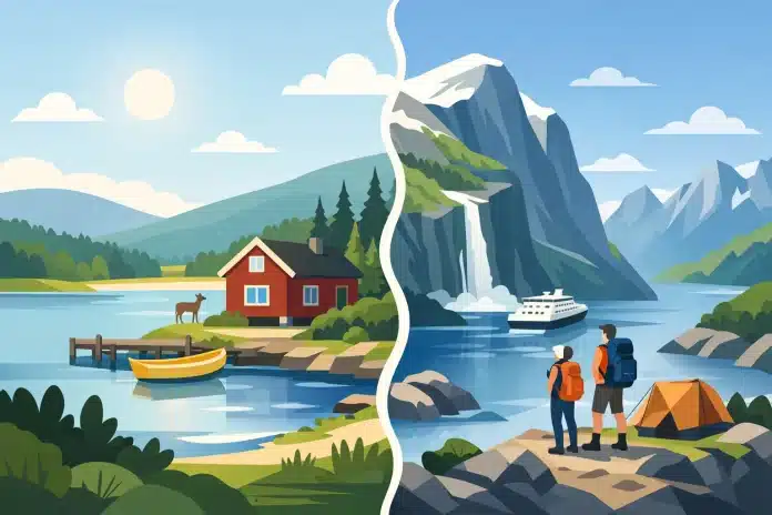 Schweden oder Norwegen: Sommerurlaub im Vergleich