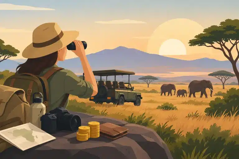 Was kostet eine Safari-Reise pro Person in Afrika?