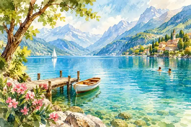 Die schönsten Seen für Badeurlaub in Europa
