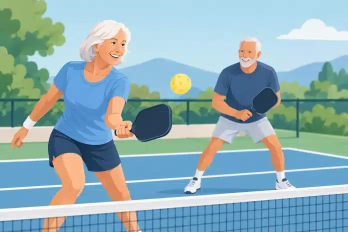 Ist Pickleball für Senioren geeignet? Das spricht dafür