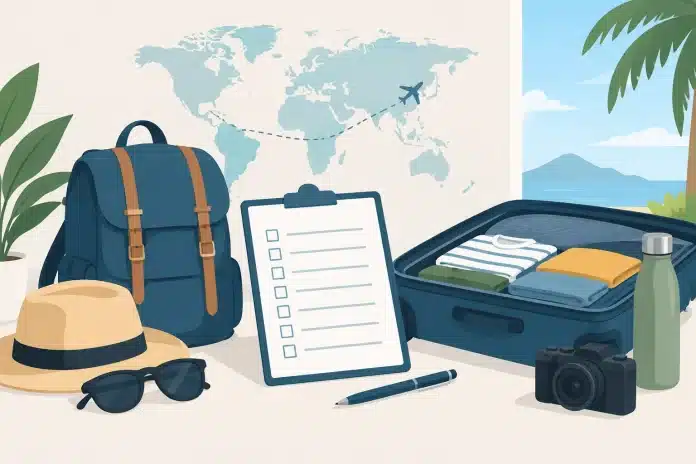 Packliste Fernreise zum Ausdrucken für deinen Urlaub Packliste Fernreise zum Ausdrucken für deinen Urlaub